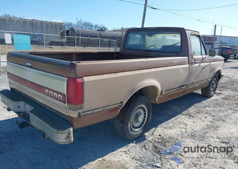 1987 Ford F150 z USA, uszkodzony, nr VIN 1FTCF15N1HNB06221
